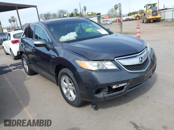 2013 Acura RDX Tech Pkg with VIN 5J8TB3H50DL018710, listed as a IAAI auction lot 41738673 with 115,629 mi miles. Bid and sale history available at carsss.com. Image 1.