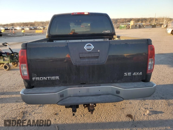 2010 Nissan Frontier SE with VIN 1N6AD0EV6AC404172, listed as a Copart auction lot 83233344 with 301,326 mi miles and Salvage title. Bid and sale history available at DreamBid. Image 6.