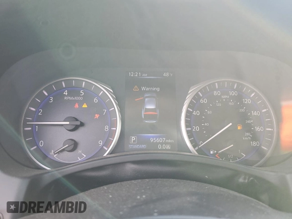2014 Infiniti Q50 Sport with VIN JN1BV7AP6EM684974, listed as a Copart auction lot 52810125 with 95,607 mi miles and Clean Title. Bid and sale history available at DreamBid. Image 9.