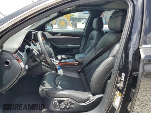 2013 Audi A8 4.0L with VIN WAUA2AFD3DN026967, listed as a Copart auction lot 60800425 with 87,836 mi miles and Salvage title. Bid and sale history available at DreamBid. Image 7.