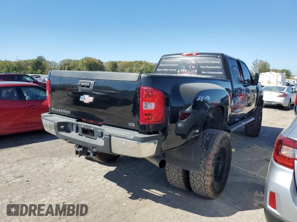 2013 Chevrolet Silverado 3500HD LTZ with VIN 1GC4K1C89DF172128, listed as a Copart auction lot 74984854 with 176,036 mi miles and Salvage Title. Bid and sale history available at carsss.com. Image 3.