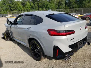 2022 BMW X4 xDrive30i with VIN 5UX33DT0XN9K76582, listed as a Copart auction lot 58791353 with 0 mi miles. Bid and sale history available at carsss.com. Image 2.