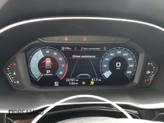 2022 Audi Q3 S line Premium Plus with VIN WA1EECF35N1084418, listed as a Copart auction lot 52442845 with 23,701 mi miles and Salvage Title. Bid and sale history available at carsss.com. Image 9.