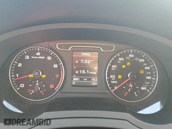 2015 Audi Q3 Prestige z VIN WA1FFCFS3FR000821, wystawiony jako Copart lot #80107514 z przebiegiem 38 841 mil mil oraz Szkoda całkowita • Salvage title. Historia ofert i sprzedaży dostępna na DreamBid. Obrazek 9.