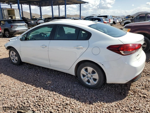 2017 Kia Forte LX with VIN 3KPFK4A76HE069754, listed as a Copart auction lot 51707785 with 85,992 mi miles and Salvage Title. Bid and sale history available at carsss.com. Image 2.