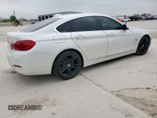 2019 BMW 4 Series 430i with VIN WBA4J1C55KBM18487, listed as a Copart auction lot 51509695 with 77,252 mi miles and Salvage Title. Bid and sale history available at carsss.com. Image 3.