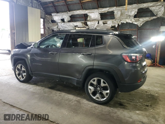 2019 Jeep Compass Limited z VIN 3C4NJDCB1KT594322, wystawiony jako Copart lot #60904585 z przebiegiem 65 432 mil mil oraz Szkoda całkowita • Salvage title. Historia ofert i sprzedaży dostępna na DreamBid. Obrazek 2.