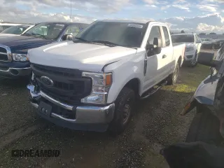2020 Ford F-250 XL with VIN 1FT7X2A68LEE08102, listed as a Copart auction lot 84545454 with 119,381 mi miles and Salvage title. Bid and sale history available at DreamBid. Image 1.