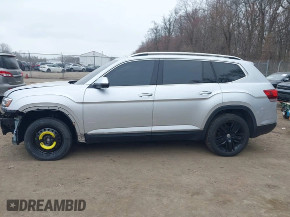 2019 Volkswagen Atlas SEL Premium with VIN 1V2NR2CA5KC507911, listed as a IAAI auction lot 41806967 with 70,618 mi miles and . Bid and sale history available at DreamBid. Image 15.