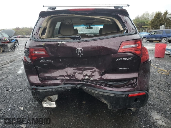 2010 Acura MDX Technology with VIN 2HNYD2H44AH510384, listed as a Copart auction lot 51701535 with 200,790 mi miles and Salvage Title. Bid and sale history available at DreamBid. Image 6.