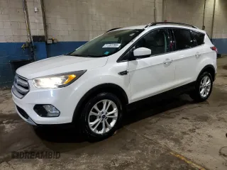 2017 Ford Escape SE with VIN 1FMCU9GD4HUA12697, listed as a Copart auction lot 51383765 with 145,122 mi miles and Clean Title. Bid and sale history available at carsss.com. Image 1.