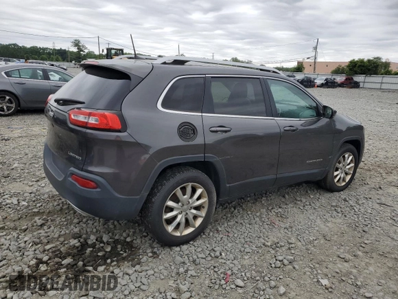 2016 Jeep Cherokee Limited with VIN 1C4PJMDSXGW119356, listed as a Copart auction lot 62887975 with Not provided miles and Clean title. Bid and sale history available at DreamBid. Image 3.