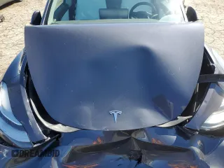 2022 Tesla Model Y Long Range with VIN 7SAYGDEE1NF391553, listed as a Copart auction lot 48259445 with Not Provided miles and Salvage Title. Bid and sale history available at carsss.com. Image 11.