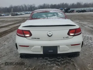 2022 Mercedes-Benz C with VIN W1KWK6EB7NG106807, listed as a Copart auction lot 87717575 with 13,876 mi miles and Salvage Title. Bid and sale history available at DreamBid. Image 6.