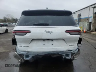 2021 Jeep Grand Cherokee Altitude with VIN 1C4RJKAG6M8147488, listed as a Copart auction lot 53948425 with 23,485 mi miles and Salvage title. Bid and sale history available at DreamBid. Image 6.