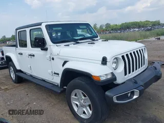 2023 Jeep Gladiator Sport S z VIN 1C6HJTAG3PL532694, wystawiony jako IAAI lot #42446863 z przebiegiem 40 525 mil mil oraz . Historia ofert i sprzedaży dostępna na DreamBid. Obrazek 1.