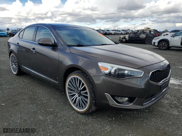 2014 Kia Cadenza Premium with VIN KNALN4D77E5126036, listed as a Copart auction lot 49082195 with NaN miles and Clean Title. Bid and sale history available at carsss.com. Image 4.