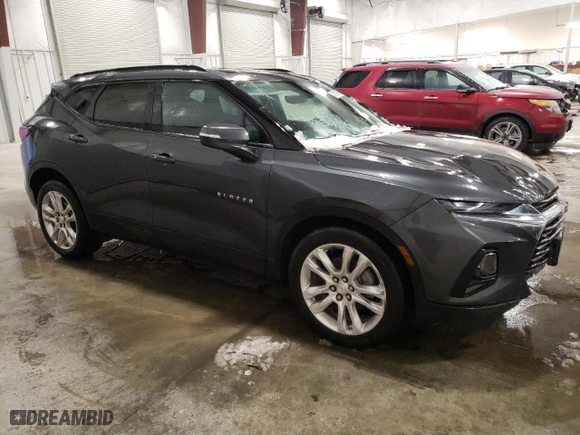 2019 Chevrolet Blazer with VIN 3GNKBHRS1KS575409, listed as a Copart auction lot 41991995 with 72,740 mi miles and Salvage Title. Bid and sale history available at carsss.com. Image 4.