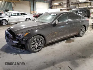 2018 Genesis G80 3.8L z VIN KMHGN4JE8JU249962, wystawiony jako Copart lot #88147765 z przebiegiem 67 168 mil mil oraz Szkody całkowita. Historia ofert i sprzedaży dostępna na DreamBid. Obrazek 1.