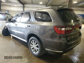 2017 Dodge Durango SXT with VIN 1C4RDJAG3HC905274, listed as a Copart auction lot 58989625 with 87,498 mi miles and Salvage title. Bid and sale history available at DreamBid. Image 2.