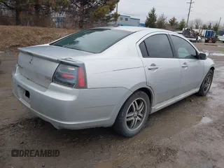 2007 Mitsubishi Galant Ralliart with VIN 4A3AB76T07E040209, listed as a IAAI auction lot 41530629 with 235,015 mi miles. Bid and sale history available at carsss.com. Image 4.