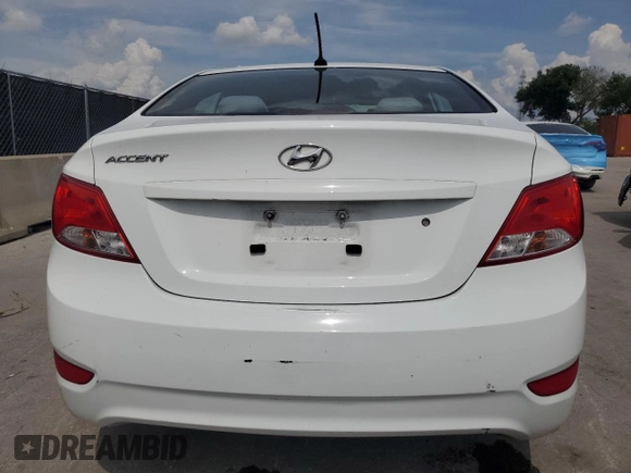 2016 Hyundai Accent SE z VIN KMHCT4AE0GU161680, wystawiony jako Copart lot #59008105 z przebiegiem 169 257 mil mil oraz Czysty tytuł • Clean title. Historia ofert i sprzedaży dostępna na DreamBid. Obrazek 7.