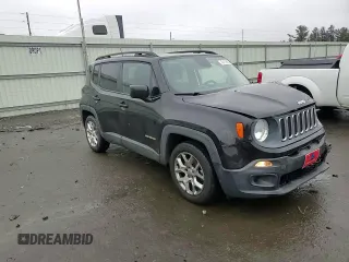 2015 Jeep Renegade Latitude with VIN ZACCJABT6FPC39465, listed as a Copart auction lot 45169835 with 110,209 mi miles and Salvage Title. Bid and sale history available at DreamBid. Image 12.