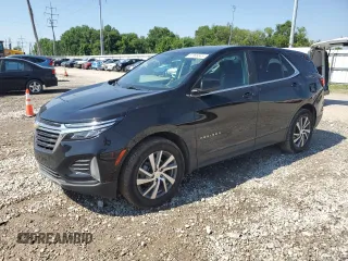2022 Chevrolet Equinox LT with VIN 3GNAXUEV0NL281228, listed as a Copart auction lot 62968645 with 31,537 mi miles and Salvage title. Bid and sale history available at DreamBid. Image 1.