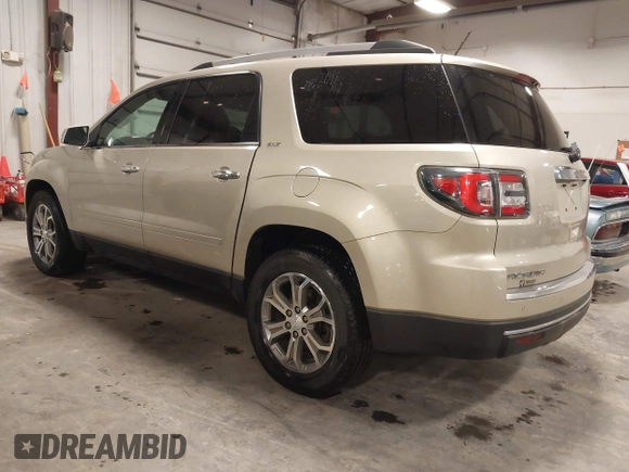 2015 GMC Acadia SLT z VIN 1GKKRSKD0FJ150417, wystawiony jako IAAI lot #41467746 z przebiegiem 155 893 mil mil oraz . Historia ofert i sprzedaży dostępna na DreamBid. Obrazek 3.