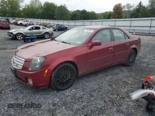 2006 Cadillac CTS with VIN 1G6DP577X60147354, listed as a Copart auction lot 73863824 with 76,606 mi miles and Salvage Title. Bid and sale history available at carsss.com. Image 1.