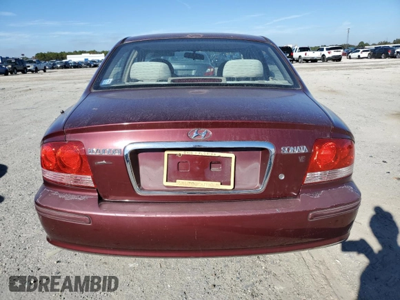 2004 Hyundai Sonata with VIN KMHWF25HX4A985955, listed as a Copart auction lot 87756475 with 89,030 mi miles and Clean Title. Bid and sale history available at carsss.com. Image 6.