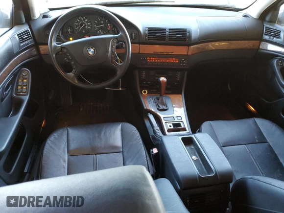2002 BMW 5 Series 530iA with VIN WBADT63472CK27047, listed as a Copart auction lot 84246154 with 144,170 mi miles and Salvage Title. Bid and sale history available at carsss.com. Image 8.