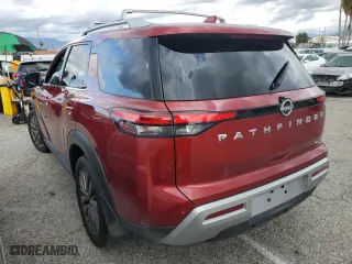 2022 Nissan Pathfinder SL with VIN 5N1DR3CB6NC235624, listed as a Copart auction lot 43662183 with 0 mi miles and Salvage Title. Bid and sale history available at carsss.com. Image 2.
