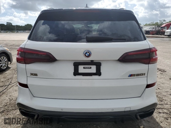2020 BMW X5 M50i with VIN 5UXJU4C07L9C31149, listed as a Copart auction lot 59241674 with 39,809 mi miles and Non Repairable. Bid and sale history available at carsss.com. Image 6.