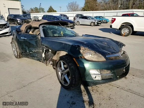 2007 Saturn Sky with VIN 1G8MB33B67Y100006, listed as a Copart auction lot 46546375 with 0 mi miles and Salvage Title. Bid and sale history available at carsss.com. Image 11.