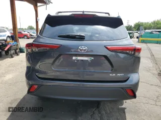 2023 Toyota Highlander L with VIN 5TDKDRBH5PS005383, listed as a Copart auction lot 59811145 with 18,507 mi miles and Salvage title. Bid and sale history available at DreamBid. Image 6.