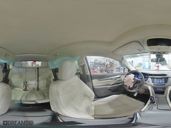 2019 Cadillac XT5 Luxury FWD with VIN 1GYKNCRSXKZ160265, listed as a Copart auction lot 45581915 with 48,894 mi miles and Salvage Title. Bid and sale history available at carsss.com. Image 14.