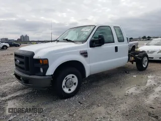 2008 Ford Super Duty F-250 SRW XL with VIN 1FTSX20RX8EB43129, listed as a Copart auction lot 41596075 with 222,514 mi miles and Clean Title. Bid and sale history available at carsss.com. Image 1.