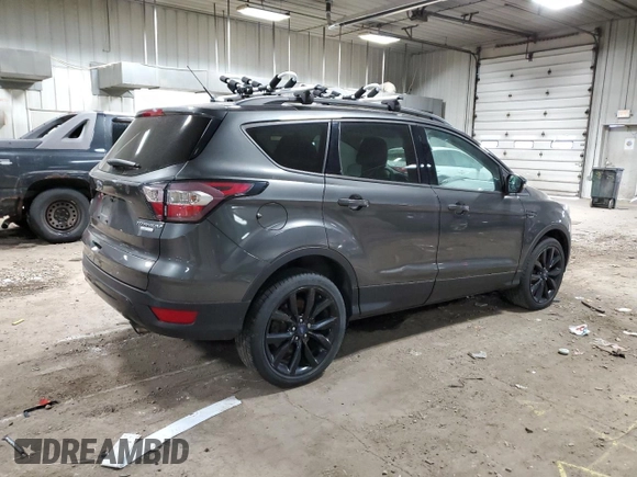 2017 Ford Escape Titanium with VIN 1FMCU0JD4HUE22551, listed as a Copart auction lot 55152455 with 115,653 mi miles and Clean Title. Bid and sale history available at carsss.com. Image 3.