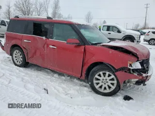 2011 Ford Flex SEL with VIN 2FMGK5CC9BBD05778, listed as a Copart auction lot 45463585 with 0 mi miles and Clean Title. Bid and sale history available at carsss.com. Image 4.