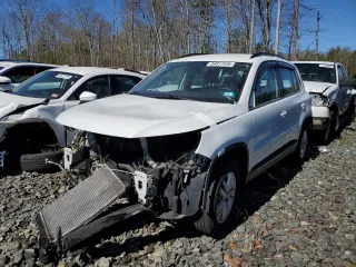 2016 Volkswagen Tiguan S with VIN WVGAV7AX7GW552995, listed as a Copart auction lot 54817435 with 78,294 mi miles and Salvage title. Bid and sale history available at DreamBid. Image 1.