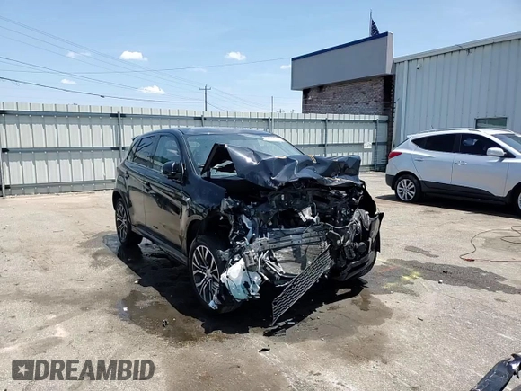 2019 Mitsubishi Outlander ES with VIN JA4AP3AU4KU034077, listed as a Copart auction lot 57586075 with 49,375 mi miles and Salvage title. Bid and sale history available at DreamBid. Image 15.