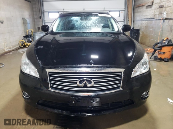 2012 Infiniti M Hybrid with VIN JN1EY1AP7CM910194, listed as a Copart auction lot 72003524 with 124,723 mi miles and Salvage title. Bid and sale history available at DreamBid. Image 5.