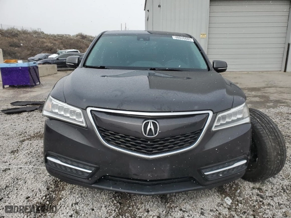 2014 Acura MDX Tech Pkg with VIN 5FRYD4H42EB026645, listed as a Copart auction lot 48826885 with 90,788 mi miles and Salvage Title. Bid and sale history available at carsss.com. Image 5.