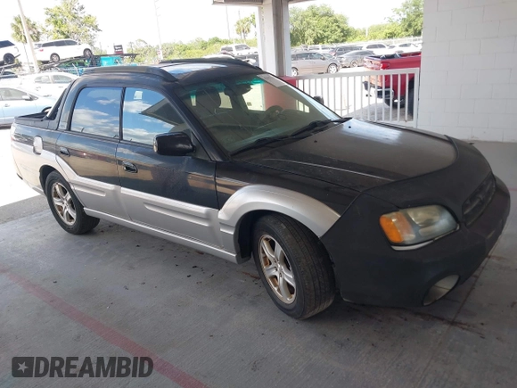 2003 Subaru Baja with VIN 4S4BT61C537104230, listed as a IAAI auction lot 42157718 with 172,323 mi miles and . Bid and sale history available at DreamBid. Image 1.