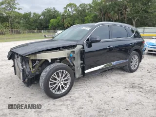 2021 Genesis GV80 with VIN KMUHB4SB7MU046455, listed as a Copart auction lot 62872925 with 52,340 mi miles and Salvage title. Bid and sale history available at DreamBid. Image 1.