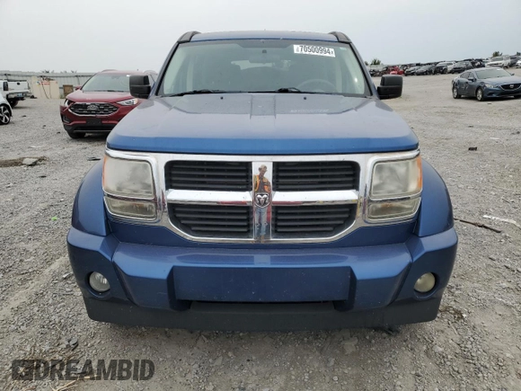 2009 Dodge Nitro SE with VIN 1D8GT28KX9W533248, listed as a Copart auction lot 70500994 with 124,091 mi miles and Salvage Title. Bid and sale history available at DreamBid. Image 5.