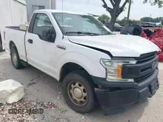 2018 Ford F-150 XL with VIN 1FTMF1EB2JKE86171, listed as a IAAI auction lot 41739453 with 119,296 mi miles. Bid and sale history available at carsss.com. Image 1.