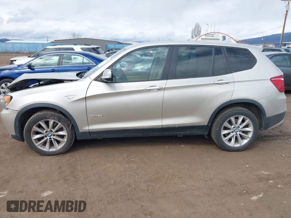 2013 BMW X3 xDrive28i with VIN 5UXWX9C5XD0A24038, listed as a IAAI auction lot 41909787 with 82,857 mi miles and . Bid and sale history available at DreamBid. Image 14.
