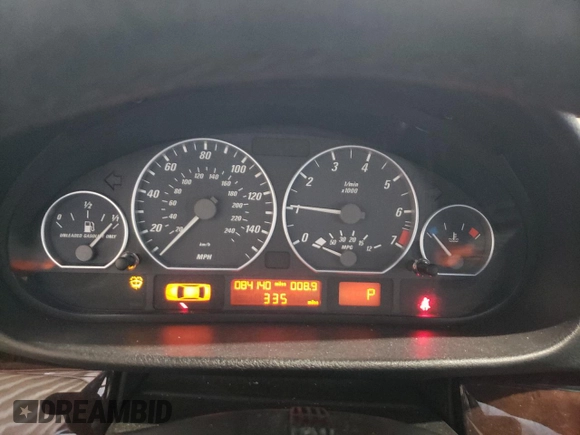 2006 BMW 3 Series 330Ci with VIN WBABW53406PZ40136, listed as a Copart auction lot 88594555 with 84,140 mi miles and Salvage Title. Bid and sale history available at carsss.com. Image 9.